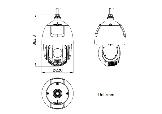 iDS-2DC7423MW-AB外形尺寸