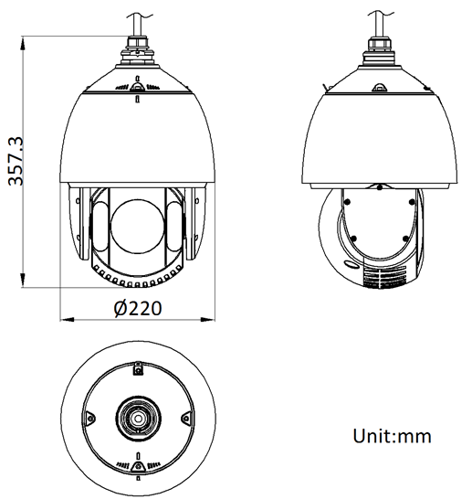 iDS-2DE7812MC-A(T5)产品尺寸