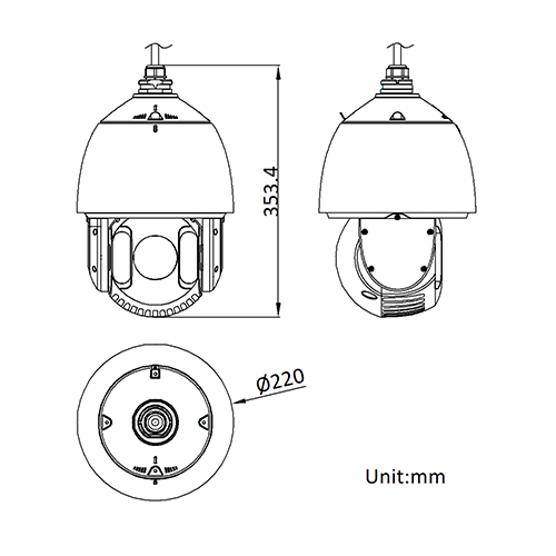 海康威视摄像机DS-2DE7423IW-AF(S6)E系列400万红外网络球机