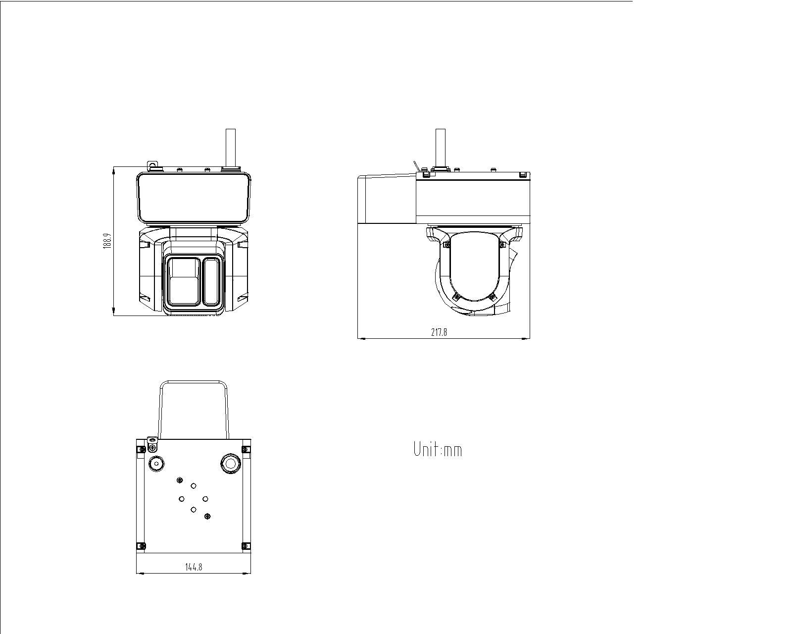 DS-2DF3C401BX-D/WL15产品尺寸